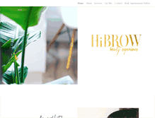 Tablet Screenshot of hibrownola.com